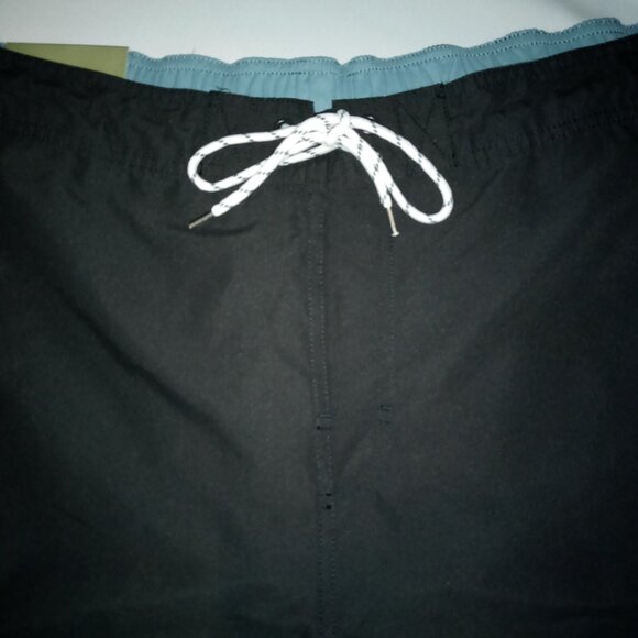 2 Pair Men's Board Shorts  Size XXL   Black  Navy  UPF 50  Goodfellow & Co.  NEW - Picture 4 of 13